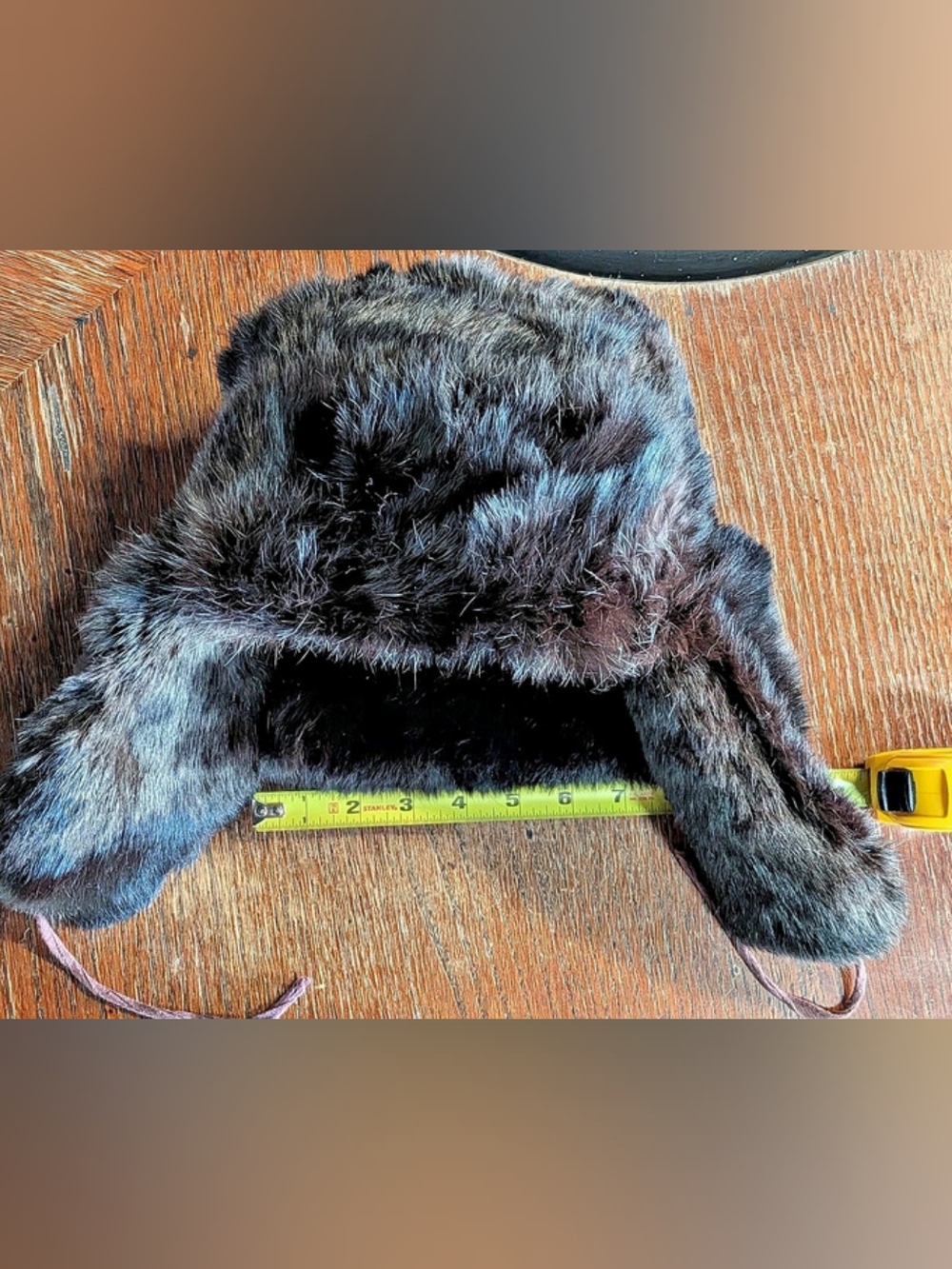 Trapper Hat ushanka style winter hat with earflaps and chin ties